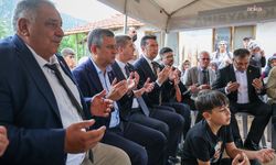 Özgür Özel'den CHP'li Girişen ve Tekin ailelerine taziye ziyareti