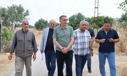 Şehzadeler Belediye Başkanı Şimşek'ten ova yollarında inceleme