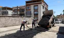 Şehzadeler Belediyesi, altyapı çalışmalarının tamamlandığı sokakları asfaltlıyor