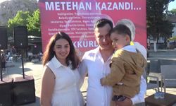 Sinoplu DMD hastası bebek Metehan Gölgeci için balonlar gökyüzüne bırakıldı