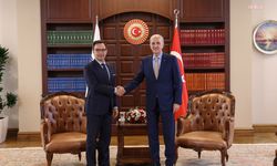 TBMM Başkanı Numan Kurtulmuş, NATO PA Başkanı Perestrello ile görüştü