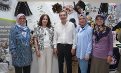 Tepebaşı Belediyesi kursiyerlerinin el emeği ürünleri beğeniye sunuldu