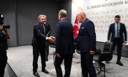 Van Ticaret ve Sanayi Odası heyetinden Mersin Büyükşehir Belediye Başkanı Seçer'e ziyaret