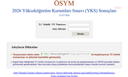 2026 YKS sonuçları açıklandı... YKS tercihleri, 29 Temmuz- 10 Ağustos tarihleri arasında yapılacak