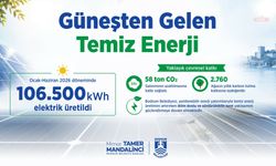 Bodrum Belediyesi, güneşten 106 bin 500 kWh temiz enerji üretti
