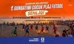 Bodrum'da '1. Günbatımı Çocuk Plaj Futbol Şenliği' başlıyor