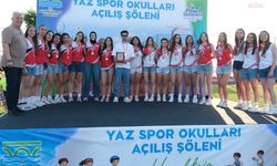 Büyükçekmece Belediyesi Yaz Spor Okulları'nda renkli açılış töreni