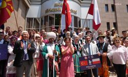 Dünyanın dört bir yanından gelen ekiplerden Başkan Ünlüce'ye ziyaret