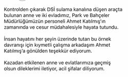 Efeler Belediye Başkanı Yetişkin'den anne ve iki çocuğunu kurtaran personele teşekkür