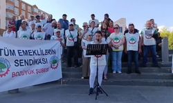 Emekliler Bilecik'te meydandan seslendi: Geçinemiyoruz