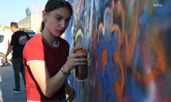 Grafiti ve müzik, Lüleburgaz'da bir araya geldi