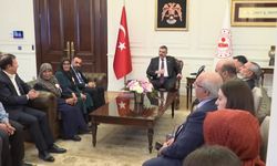 İçişleri Bakanı Çiftçi, Türkiye Gazi ve Şehit Aileleri Vakfı heyeti ile görüştü