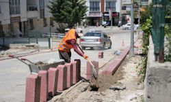 Keçiören'de kaldırımlar yenileniyor