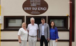 Kütahya Belediye Başkanı Kahveci'den Şeref Han Konağı'na ziyaret