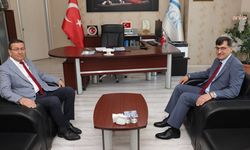 Kütahya Belediye Başkanı Kahveci'den SGK İl Müdürlüğü'ne ziyaret