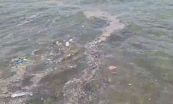 Marmaris Bördübet kıyısında deniz kirliliği tehlikeli boyutlara ulaştı