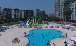 Mezitli Belediyesi, su parkını yeniden hizmete sundu
