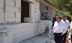Milas Belediye Başkanı Topuz, Güllük'te çalışmaları inceledi