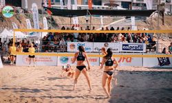 Sinop'ta uluslararası plaj voleybolu turnuvası tamamlandı