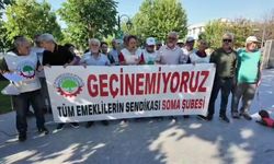 Soma'da emeklilerden enflasyon tepkisi: Yoksulluğa teslim olmayacağız
