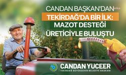 Tekirdağ'da mazot desteği kartlarının dağıtımı başladı