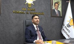 AK Parti Tunceli İl Başkanı Hakan Özer, görevinden istifa etti