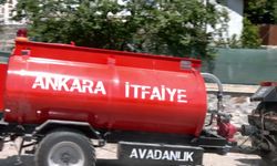 Ankara İtfaiyesi'nden kırsal mahallelere 80 yeni su tankeri