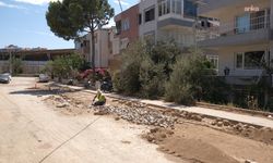 Ayvalık Belediyesi, üstyapı çalışmalarını sürdürüyor