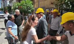 Bağımsız Maden-İşçileri Sendikası'ndan CHP Manisa İl Başkanlığı'ndan alınan Özalper'e destek ziyareti