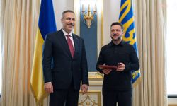 Bakan Fidan, Kiev'de Zelenskiy ile görüştü
