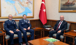 Bakan Güler, yeni göreve başlayan ABD Savunma Ataşesi Albay Friar'ı kabul etti