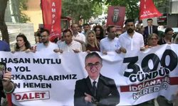 Bayrampaşa Belediye Başkanı Hasan Mutlu'nun tutukluluğunun 300. gününde 'Adalet Yürüyüşü' düzenlendi