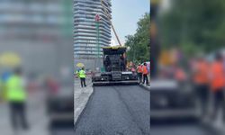 Beşiktaş Belediyesi, asfalt serimi çalışmalarına hız verdi