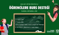 Bodrum Belediyesi'nden ilkokul, ortaokul ve lise öğrencilerine burs desteği