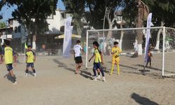 Bodrum'da '1.⁠ ⁠Günbatımı Çocuk Plaj Futbol Şenliği' sona erdi