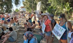 Bodrum'da 'kıyılardan eşit ve özgürce yararlanma hakkı' eylemi