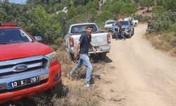 Burhaniye de çıkan orman yangını kontrol altına alındı