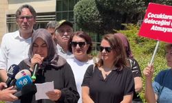 Bursa Büyükşehir Belediyesi önünde katı atık tesisi protestosu