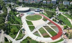 Bursa Büyükşehir Belediyesi'nden Millet Bahçesi'ne estetik dokunuş