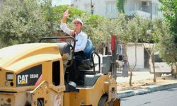 Ceyhan Belediye Başkan Vekili Yıldız, sıcak asfalt çalışmalarını inceledi