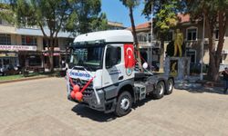 Çine Belediyesi, araç filosunu yeni TIR ile güçlendirdi