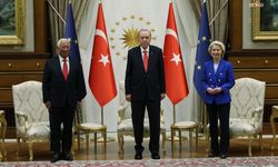 Cumhurbaşkanı Erdoğan, Antonio Costa ve Ursula von der Leyen'i kabul etti