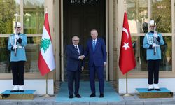 Cumhurbaşkanı Erdoğan, Lübnan Başbakanı Selam'ı kabul etti