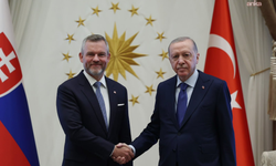 Cumhurbaşkanı Erdoğan, Slovakya Cumhurbaşkanı Pellegrini'yle görüştü