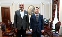 DEM Parti Ağrı Milletvekili Sırrı Sakık, Adalet Bakanı Akın Gürlek'i ziyaret etti