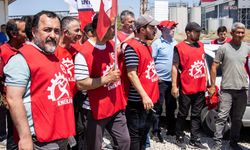Doruk Madencilik'e bağlı Yunus Emre Termik Santrali işçileri, alamadıkları maaşları için Ankara'ya yürüyecek