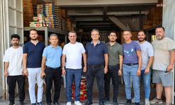 Efeler Belediye Başkanı Yetişkin'den Gıda Çarşısı esnafına ziyaret