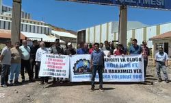 Elazığ Maden'deki işçilerin eylemi 4. gününde