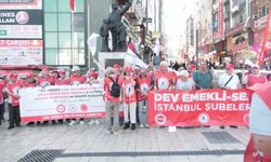 Emeklilerden Şirinevler'de eylem: 'Sebze yiyebilmek lüks ve hayal hâline geldi'