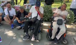 Er şehit aileleri ve gazilerin Güvenpark'taki eylemleri üçüncü gününde